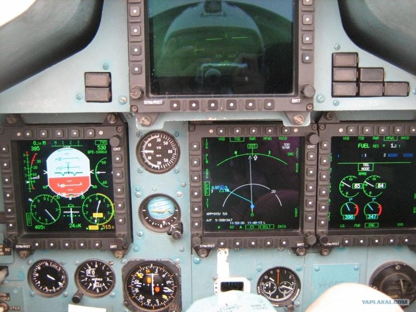Су-30мки кабина