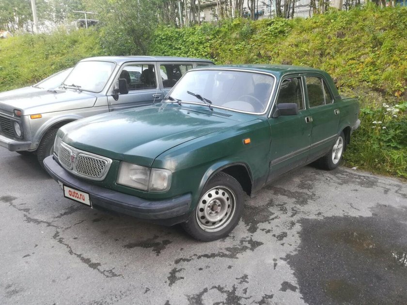ГАЗ 3110 Волга зеленая