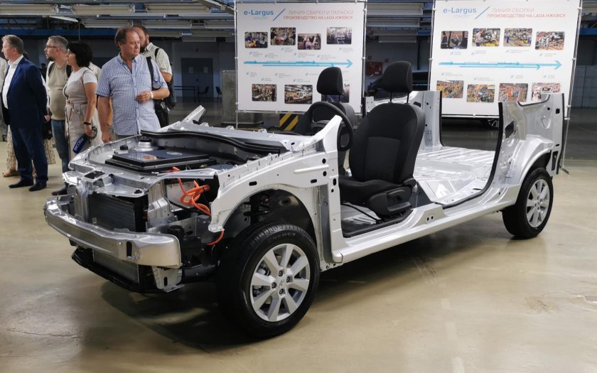 Lada Largus электромобиль