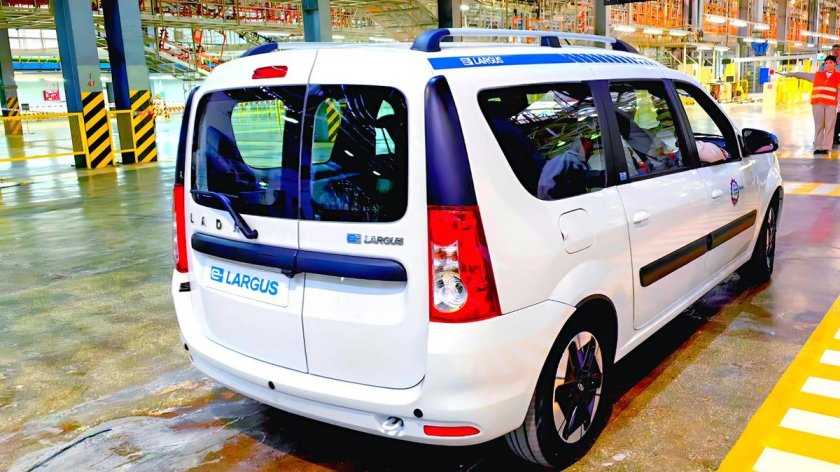 Лада Ларгус электромобиль