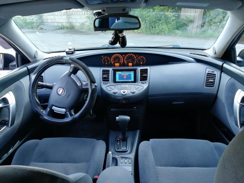 Nissan primera p12 салон