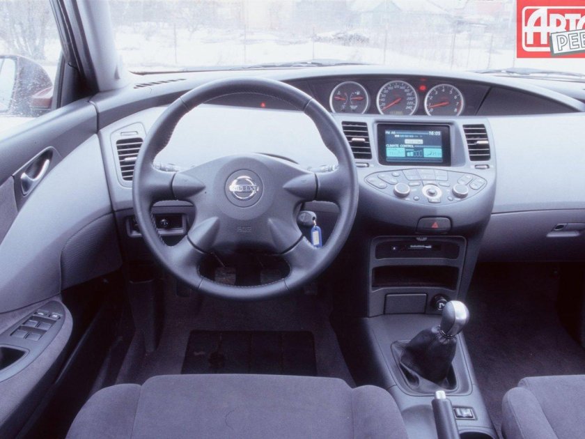 Nissan primera p12 салон