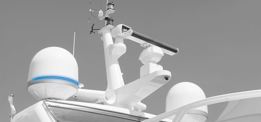 Антенна на корабле