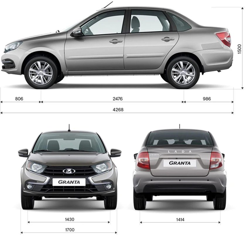 Лада Гранта седан 2023