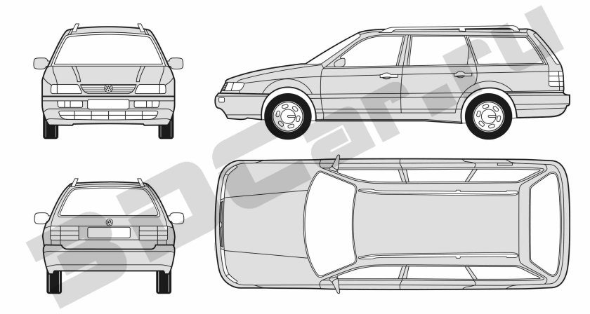 Габариты ВАЗ 2112