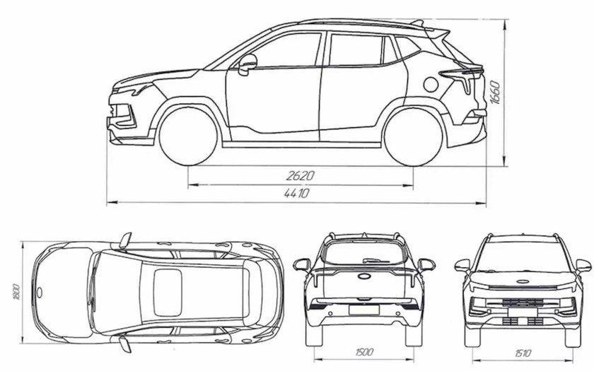 JAC js4 Москвич