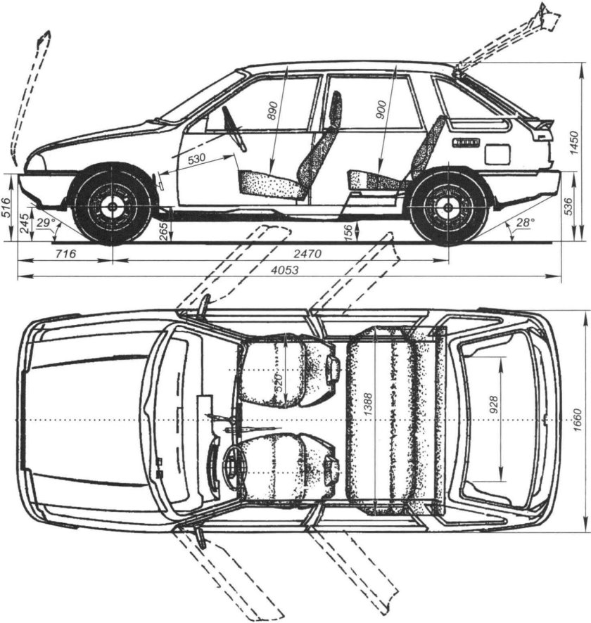 Колесная база ИЖ 2126