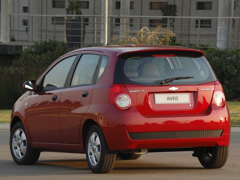 Шевроле Авео т250 хэтчбек
