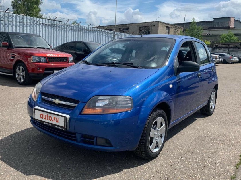 Шевроле Авео т250 хэтчбек