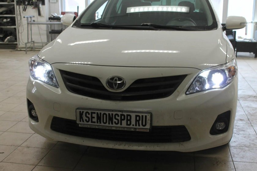 Фары тойота королла е 150