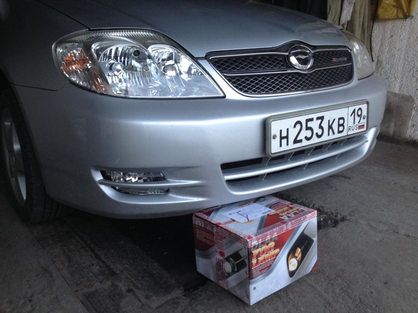 Противотуманки Королла 120