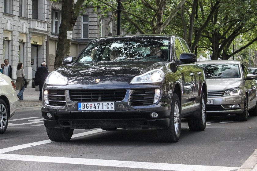 Автомобильные номера Сербии