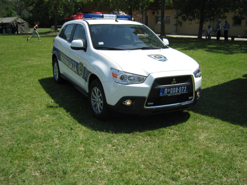 Полицейские машины Сербии