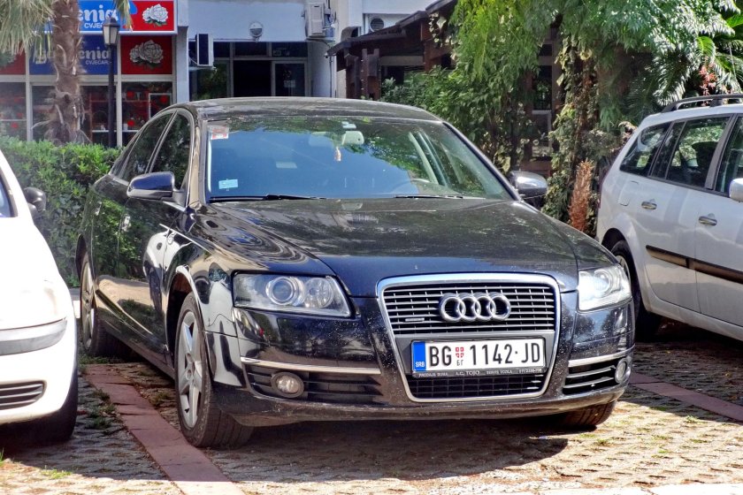 Автомобильные номера Белград