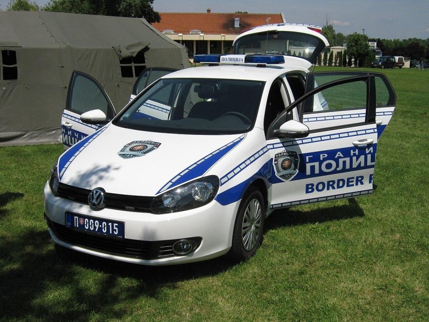 Golf 6 полиция