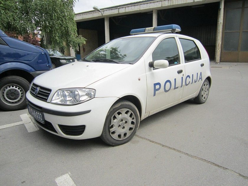 Полицейские машины Сербии