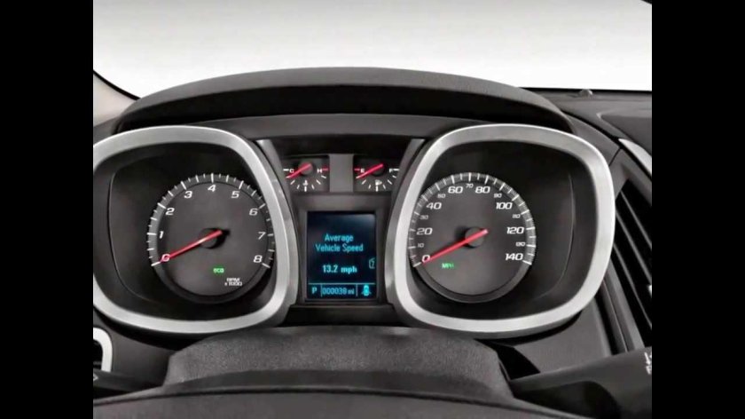 Chevrolet Equinox приборная панель
