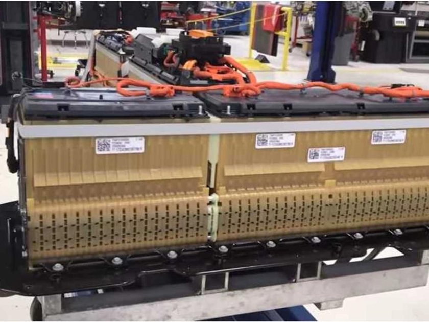 Chevrolet volt battery