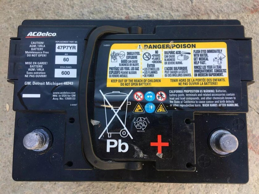 АКБ Chevrolet Volt