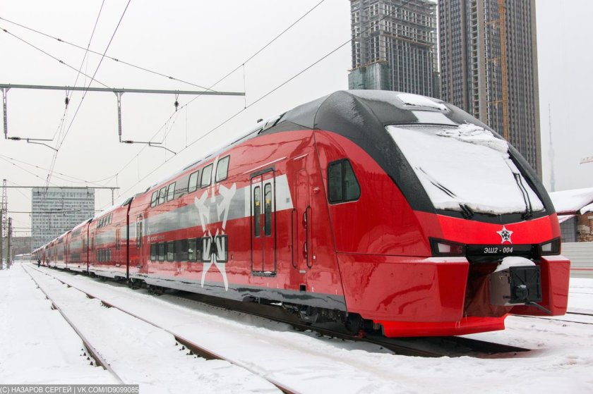 Электропоезд эш2 «Евразия»