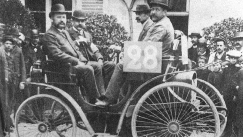 Первая автомобильная гонка 1894 Париж-Руан
