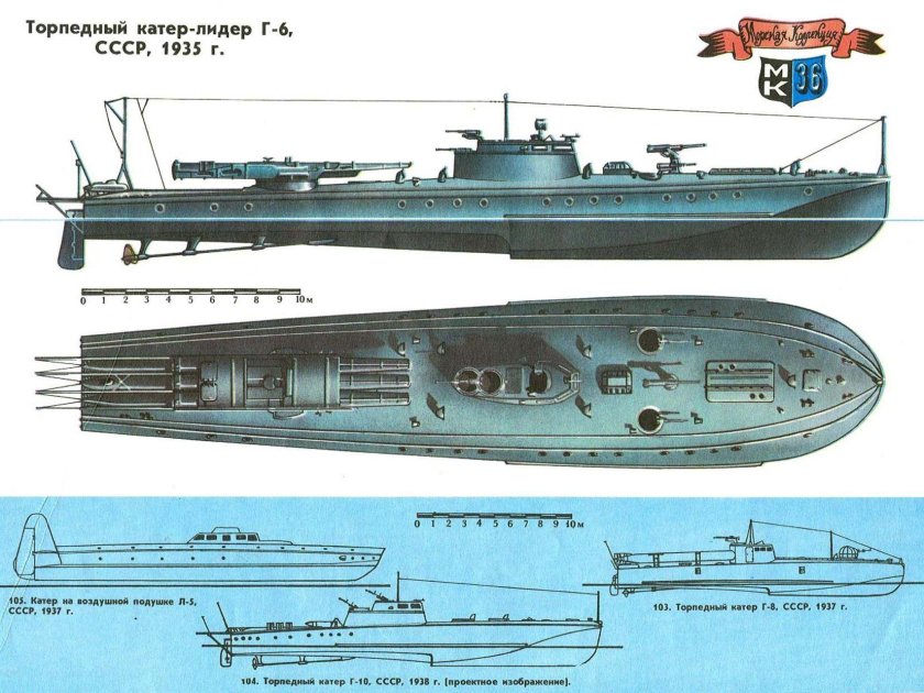 Торпедные катера второй мировой войны СССР г5