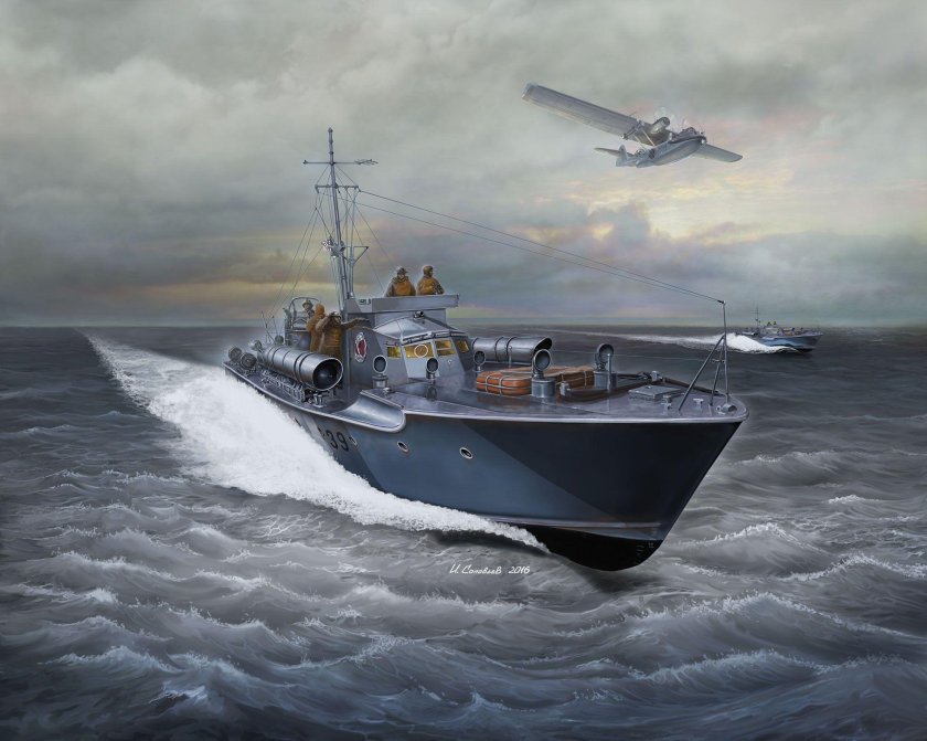 Торпедный катер Vosper MTB 77