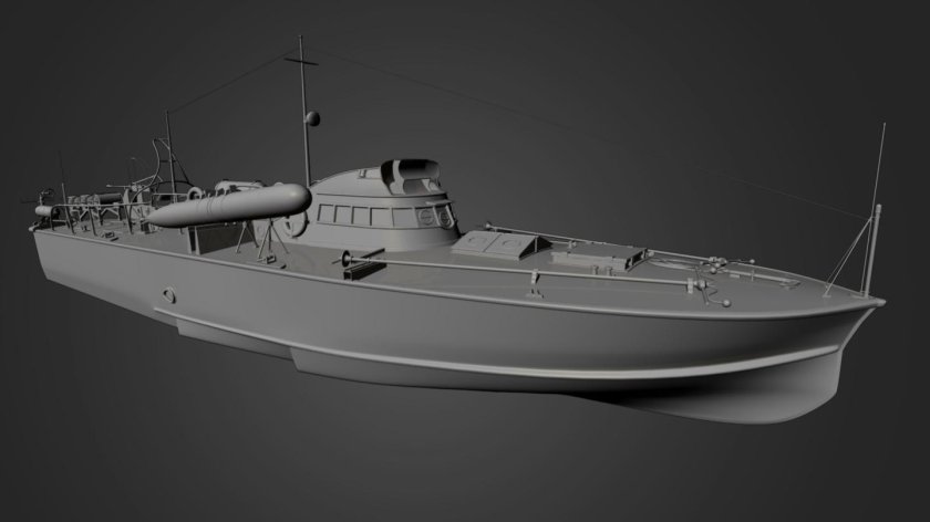 Итальянский торпедный катер mas-508