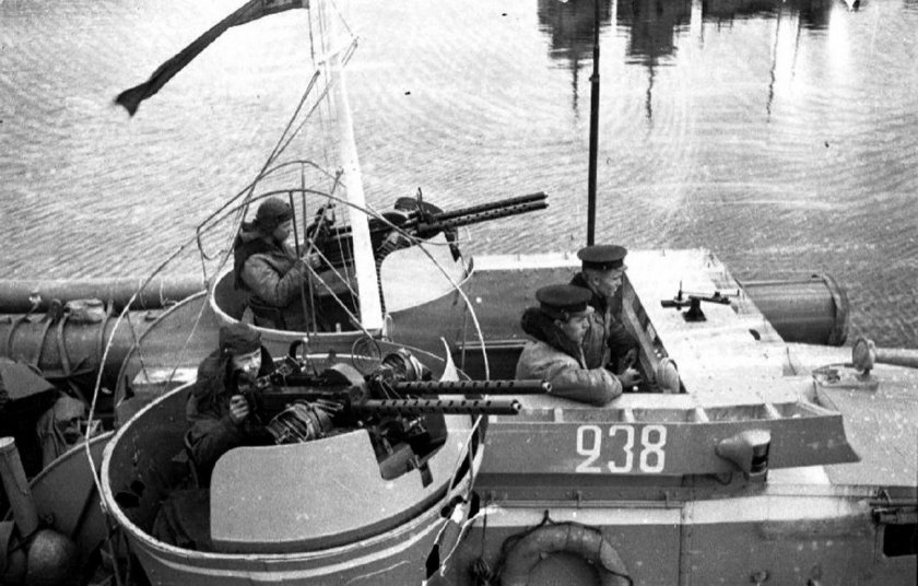 Торпедные катера в 1944 году