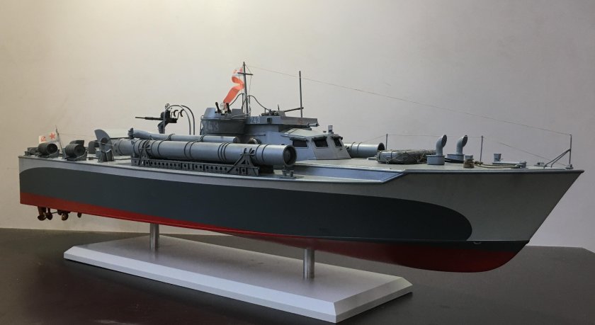 Модель торпедного катера Воспер