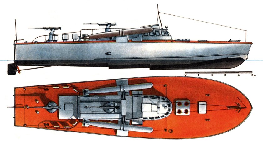 Торпедный катер mas-550