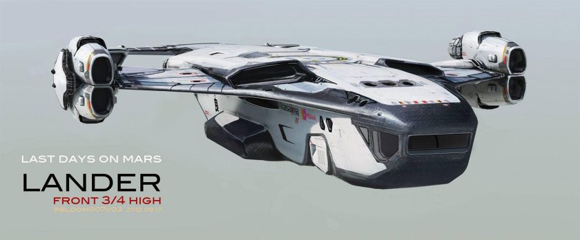 Десантный космический корабль Star Citizen