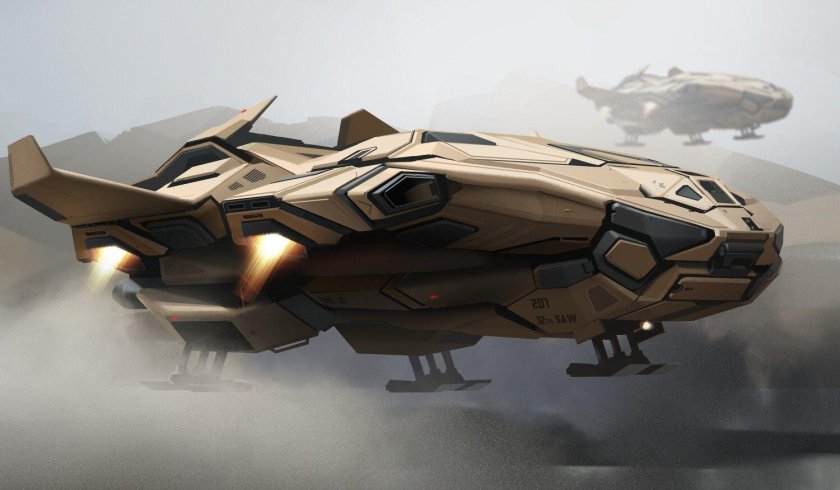 Стелс шаттл концепт