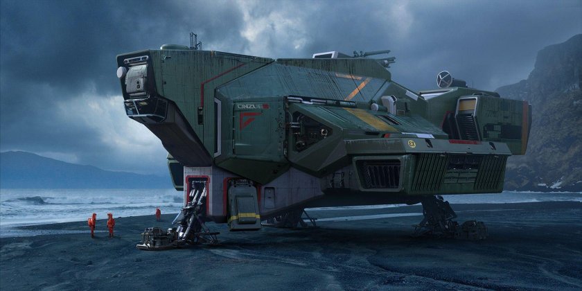 Космический грузовой корабль Star Citizen