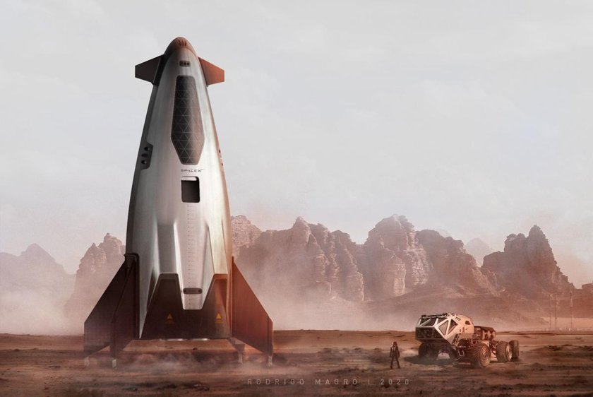 SPACEX Starflight Concept