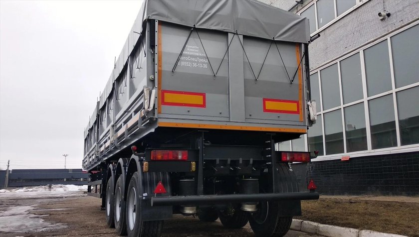 Полуприцеп самосвальный СЗАП-95151