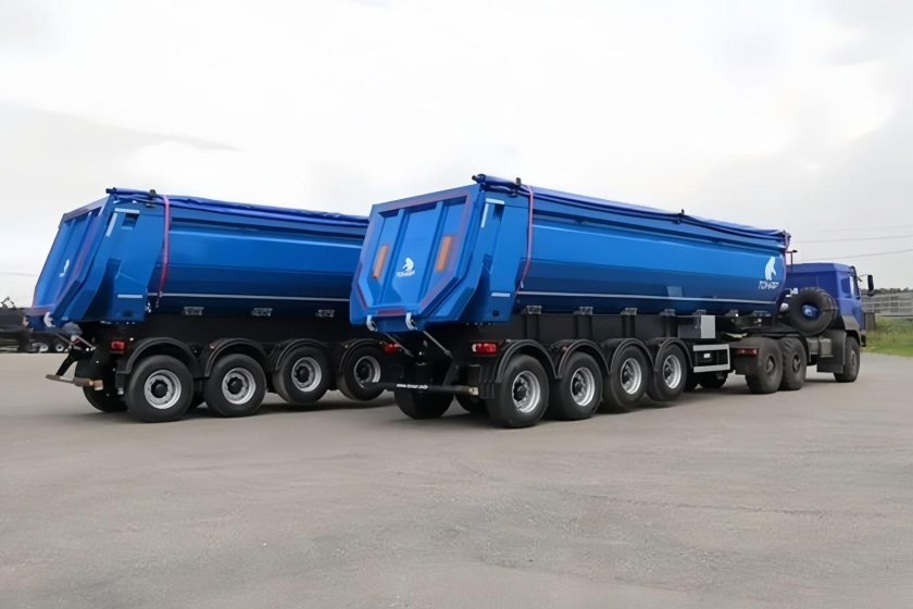 Самосвальный полуприцеп тонар