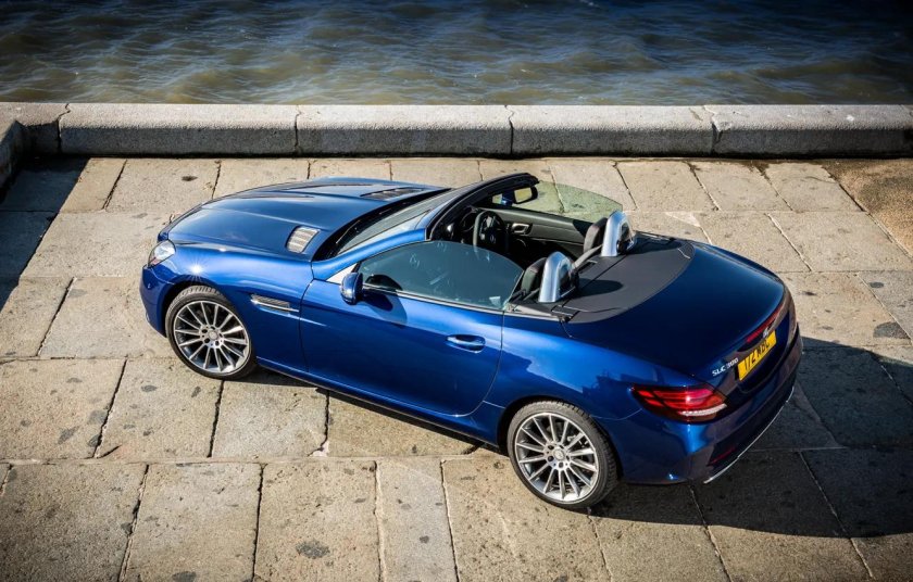 Кабриолет Мерседес 2023 синий