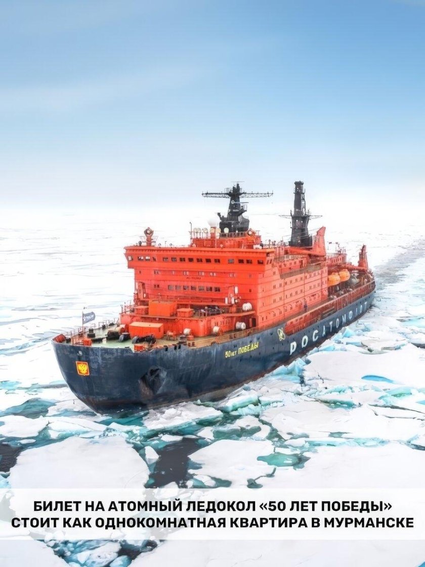 Корабль ледокол 50 лет победы