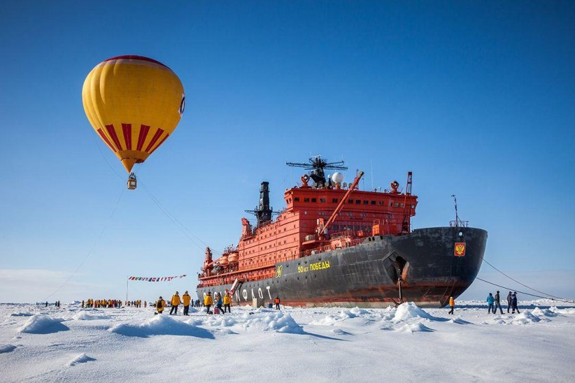 50 Лет Победы атомный ледокол