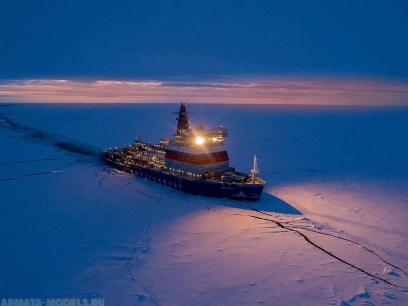 Атомный ледокол Чукотка