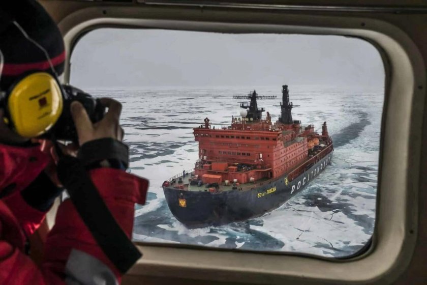 50 Лет Победы атомный ледокол круиз