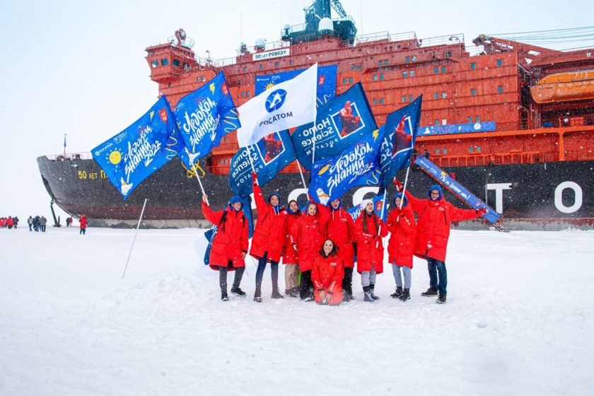 50 Лет Победы атомный ледокол