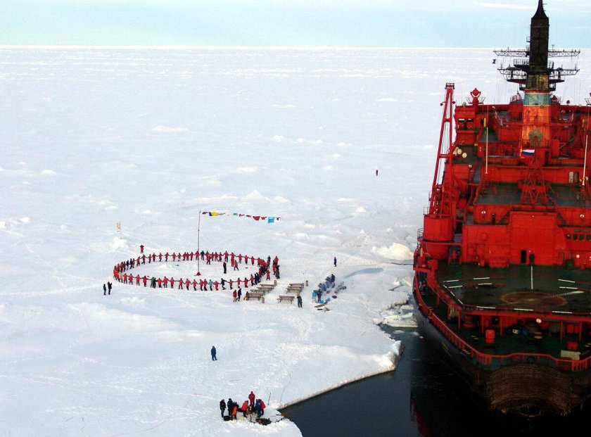50 Лет Победы атомный ледокол