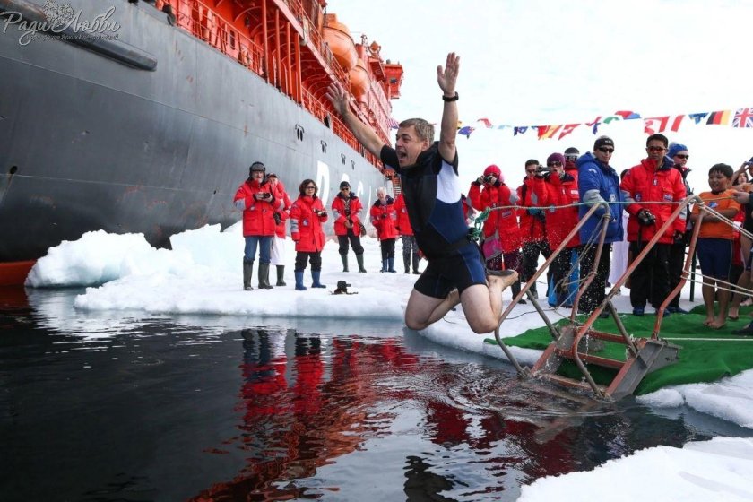 Путешествие на Северный полюс на ледоколе