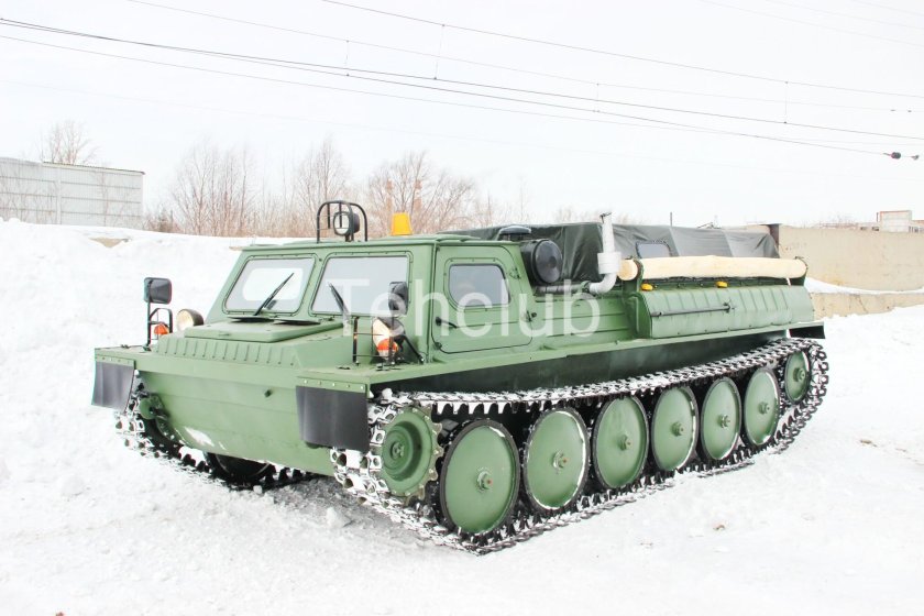 Гусеничный снегоболотоход ГАЗ 34039