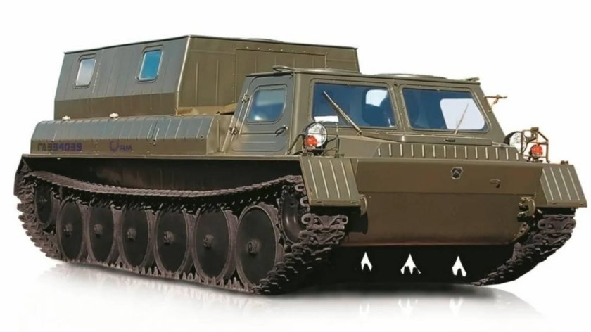 Гусеничный снегоболотоход ГАЗ 34039