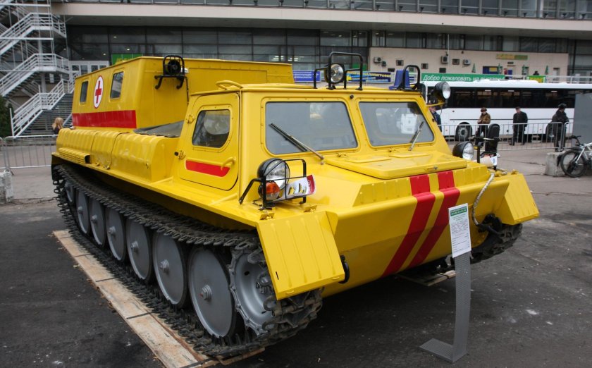 Гусеничный снегоболотоход ГАЗ 3409 Бобр