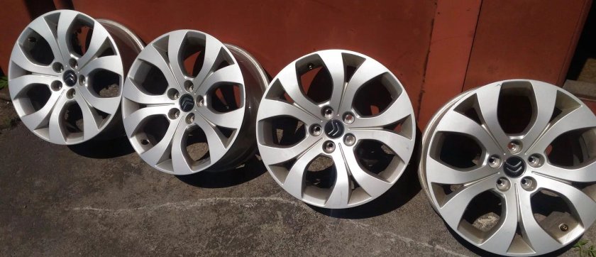 Диски на Ситроен с5 r17