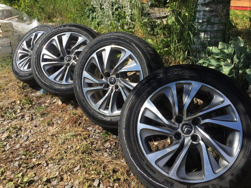 Литые диски 17 Ситроен с4